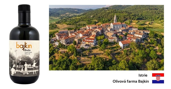 Rodinná olivová farma Bajkin z Istrie